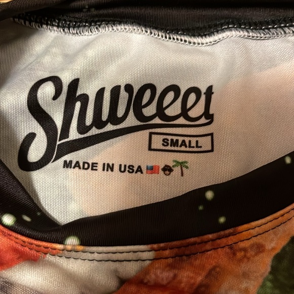 Pizza and Cat T-shirt in Space - Picture 2 of 3